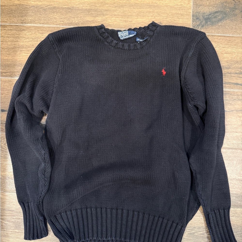 Polo by Ralph Lauren Men's Black Sweater